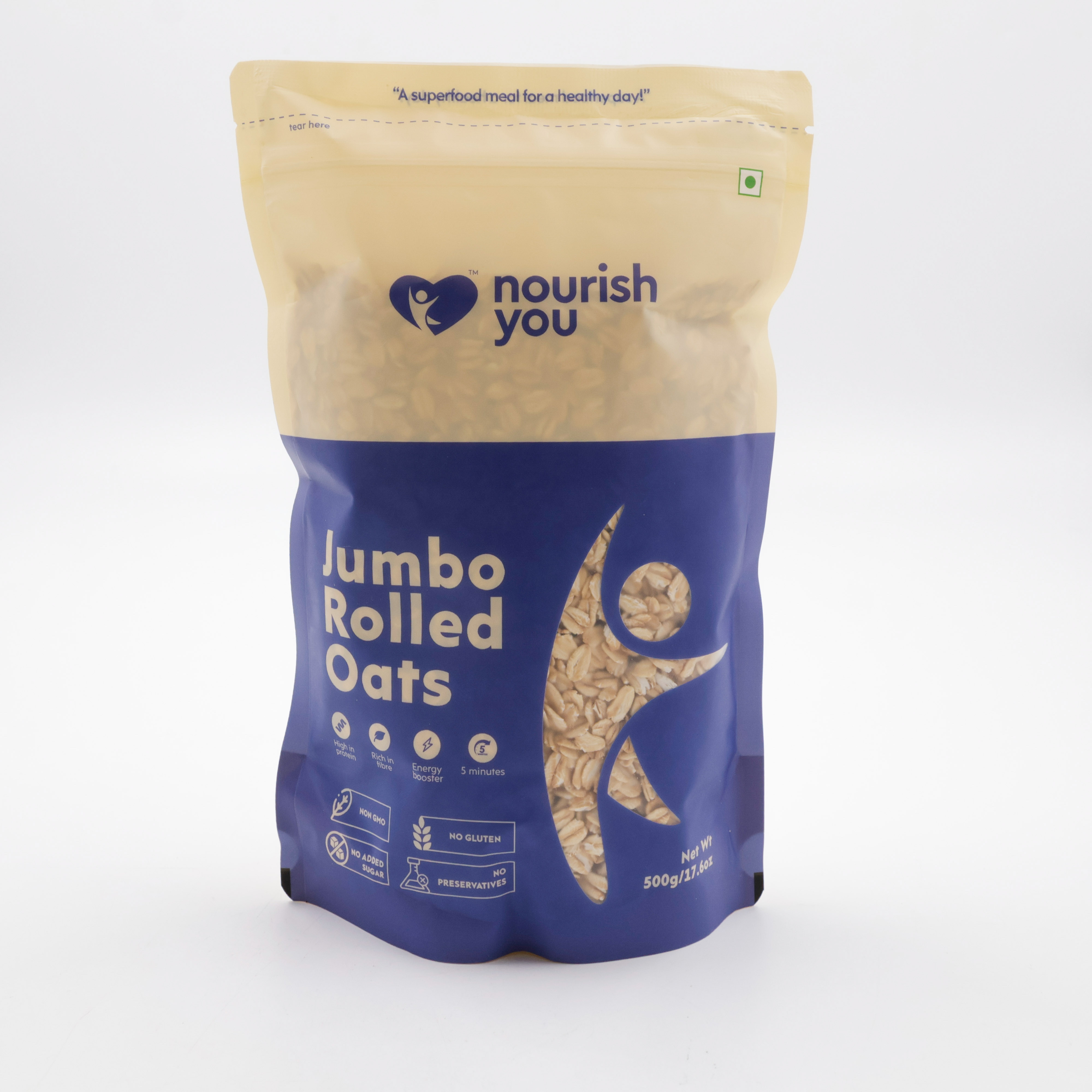 Nourish You Rolled Oats 500g